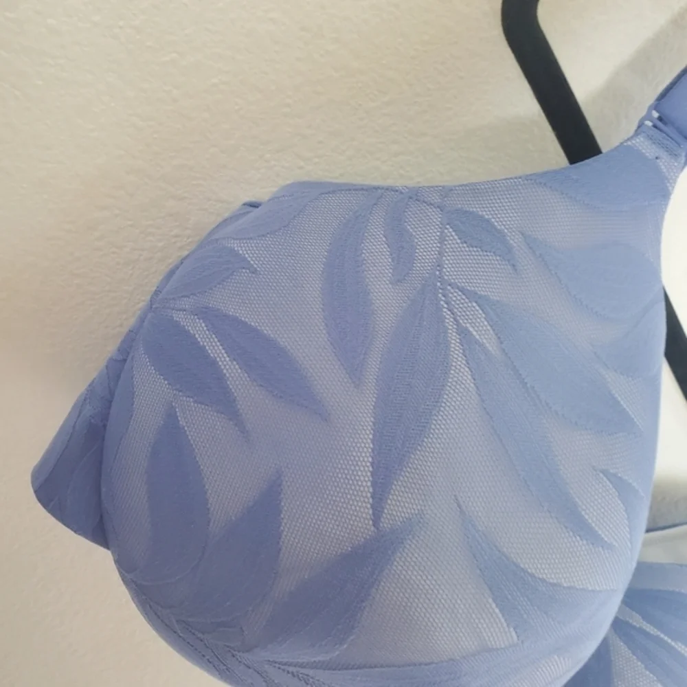 42H Cacique Lane Bryant Invisible Lace Backsmoother Balconette Underwire Bra‎ - Picture 6 of 12